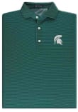 Main image for Mens Michigan State Spartans Green Turtleson Alex Dot Short Sleeve Fashion Polo
