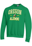 Main image for Mens Oregon Ducks Green Champion Est Alumni Powerblend Crew Sweatshirt