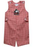 Main image for Toddler Northern Illinois Huskies Red Vive La Fete Gingham Overalls