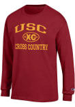 Main image for Mens USC Trojans Cardinal Champion Cross Country Icon Jersey Tee