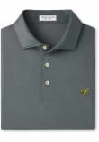 Main image for Mens Iowa Hawkeyes Charcoal Peter Millar Hugo Short Sleeve Fashion Polo