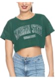 Main image for Womens Green Michigan State Spartans Cropped Jersey Fashion Football