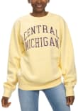 Main image for Womens Yellow Central Michigan Chippewas Sport Crew Sweatshirt