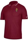 Main image for Mens Iowa State Cyclones Cardinal Red Nike Football Cy Short Sleeve Polo Shirt