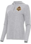 Main image for Womens Western Michigan Broncos Grey Antigua 2025 Hockey National Champions Daybreak Qtr Zip