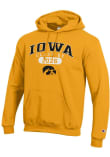 Main image for Mens Iowa Hawkeyes Gold Champion Class of 2026 Powerblend Hooded Sweatshirt