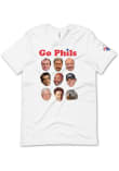 Main image for Philadelphia White Go Phils Short Sleeve Fashion T Shirt