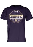 Main image for Washington Huskies Purple Blue 84 Big Ten Womens Soccer Tournament Champions Short Sleeve T Shirt