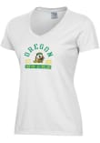 Main image for Oregon Ducks White ComfortWash Arch Garment Dyed Short Sleeve T-Shirt