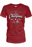 Main image for Indiana Hoosiers Crimson Blue 84 2025 College Football National Champions Short Sleeve T-Shirt