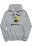 Main image for Toddler Toledo Rockets Grey Vive La Fete Dino-Riffic Long Sleeve Hooded Sweatshirt
