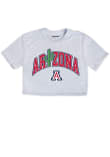 Main image for Arizona Wildcats Grey Where I’m From AZ arched cactus Short Sleeve T-Shirt