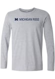 Main image for Mens Grey Michigan Wolverines Ross School of Business Tee