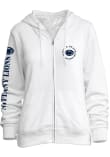 Main image for Womens White Penn State Nittany Lions Comfy Long Sleeve Full Zip Jacket