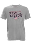 Main image for Americana Grey USA 250th Short Sleeve Fashion T Shirt