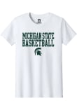 Main image for Youth Michigan State Spartans White Summit Sportswear Men's Basketball Short Sleeve T-Shirt