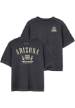 Main image for Arizona Wildcats Navy Blue League Block Logo Laurels Ember Boxy Short Sleeve Fashion T Shirt