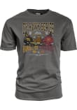 Main image for Iowa Hawkeyes Black Blue 84 Football vs Iowa State Cyclones Short Sleeve T Shirt