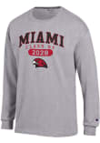 Main image for Mens Miami RedHawks Grey Champion Class of 2028 Jersey Tee