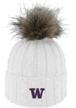 Main image for Washington Huskies LogoFit Alps Womens Knit Hat - White