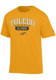 Main image for Toledo Rockets Gold Champion Pill Box Alumni Jersey Short Sleeve T Shirt