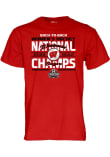 Main image for Wisconsin Badgers Red Blue 84 2026 NCAA Women's Hockey National Champions Back-To-Back Short Sleev..