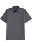 Main image for Mens TCU Horned Frogs Black Vineyard Vines St. Jean Short Sleeve Fashion Polo