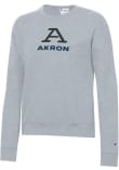 Main image for Womens Akron Zips Grey Champion Powerblend Crew Sweatshirt