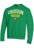 Main image for Mens Oregon Ducks Green Champion Pill Box Grandpa Powerblend Crew Sweatshirt