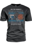 Main image for Big Ten Black Blue 84 2026 Big Ten Women's Basketball Tournament Short Sleeve T Shirt