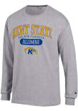 Main image for Mens Kent State Golden Flashes Grey Champion Pill Box Alumni Jersey Tee