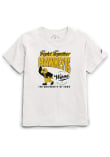 Main image for Youth Iowa Hawkeyes White League The Wave Project Short Sleeve T-Shirt