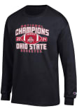Main image for Mens Ohio State Buckeyes Black Champion Football 2024 Football National Champion Arch Jersey Tee