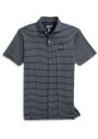 Main image for Mens West Virginia Mountaineers Black Johnnie O Built for Bravery Short Sleeve Fashion Polo