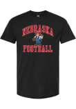 Main image for Nebraska Cornhuskers Black Summit Sportswear Football Number One Football Herbie Short Sleeve T Sh..