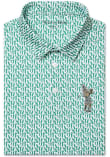 Main image for Mens Michigan State Spartans Green Mizzen+Main Versa Short Sleeve Fashion Polo