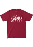 Main image for Fernando Mendoza  Mens Crimson Indiana Hoosiers 2025 Heisman Winner Trophy Potrait Fashion Player..