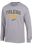 Main image for Mens Toledo Rockets Grey Champion Pill Class of 2027 Jersey Tee