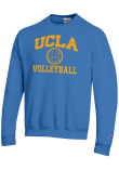 Main image for Mens UCLA Bruins Light Blue Champion Volleyball Icon Powerblend Crew Sweatshirt
