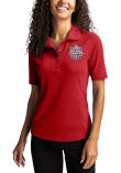 Main image for Womens Indiana Hoosiers Crimson Cutter and Buck 2025 CFP National Champions Virtue Eco Pique Short..