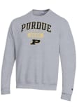 Main image for Mens Purdue Boilermakers Grey Champion Class of 2025 Powerblend Crew Sweatshirt