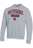 Main image for Mens Rutgers Scarlet Knights Grey Champion Pill Grandpa Powerblend Crew Sweatshirt