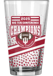 Main image for White Indiana Hoosiers 2025 Big Ten Football Champions Score 16oz Pint Glass