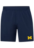Main image for Mens Michigan Wolverines Silver lululemon Pace Breaker Short 7 inch Shorts