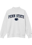 Main image for Womens White Penn State Nittany Lions Diana Mock Neck Crew Sweatshirt