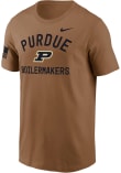 Main image for Purdue Boilermakers Brown Nike Military Appreciation DriFit Short Sleeve T Shirt