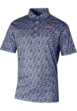 Main image for Mens Arizona Wildcats Navy Blue Columbia Heat Seal Westside Country Short Sleeve Fashion Polo