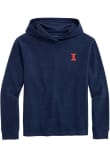 Main image for Mens Illinois Fighting Illini Navy Blue Vineyard Vines Calmwater Hooded Sweatshirt