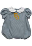Main image for Baby Baylor Bears Green Vive La Fete Gingham Collar Short Sleeve One Piece