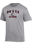 Main image for Northern Illinois Huskies Grey Champion Mascot Alumni Jersey Short Sleeve T Shirt
